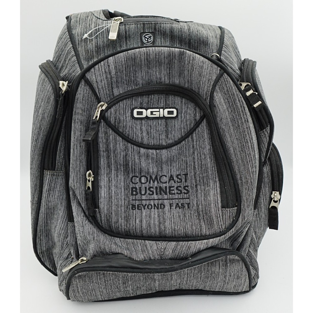 Ogio Street Metro Tech Specs Laptop Backpack Computer Bag Grey